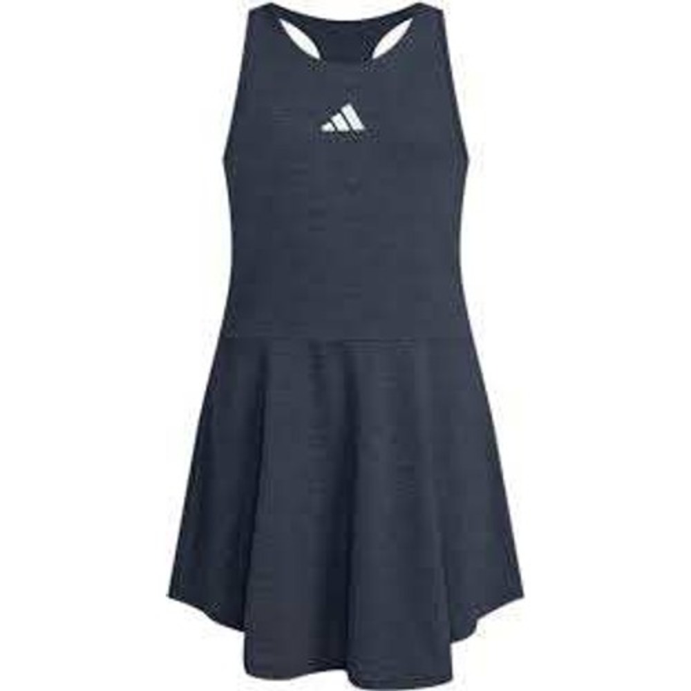 Adidas Melange Flounce Dress Girls Size XL Racerback AZ10335 Tennis Prep NEW
